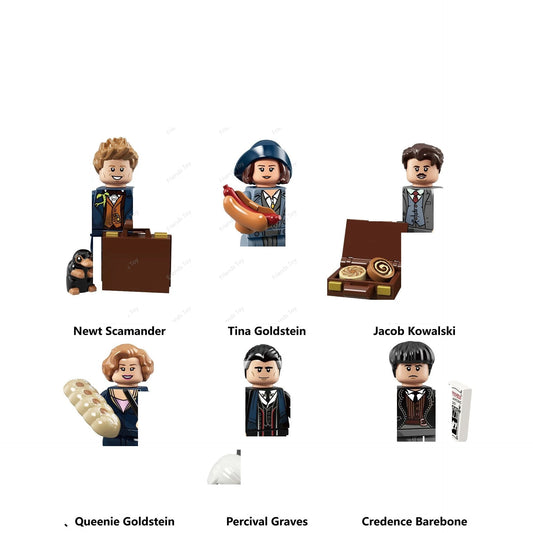14pcs/set Harris HP Mini Man Figures