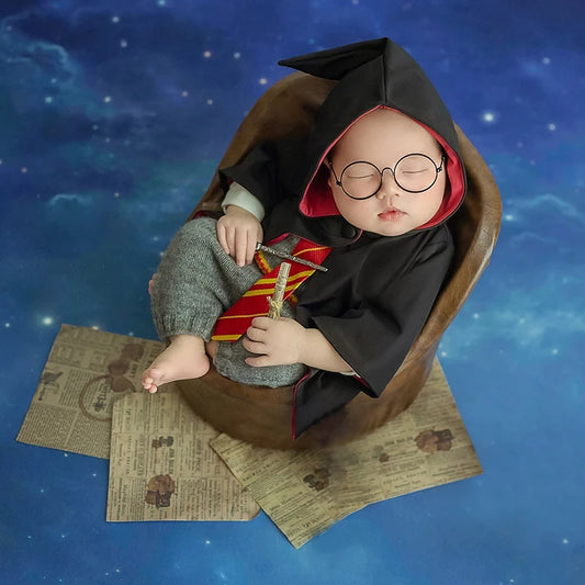 Newborn Magician Photography Costume