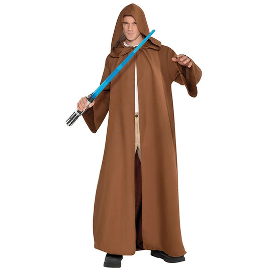 Men’s Black Warrior Hooded Cloak