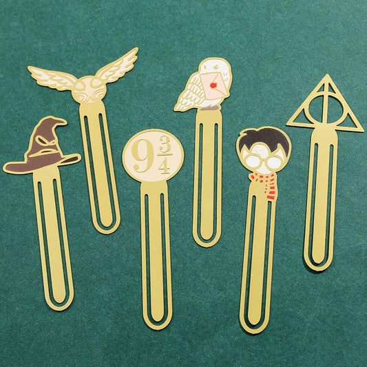 Magic Sorting Hat Metal Bookmark
