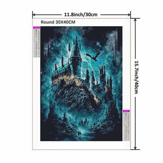 Harry Potter Magic School 5D DIY Diamond Painting