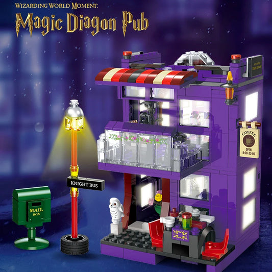 Magic World Street View MOC Building Set