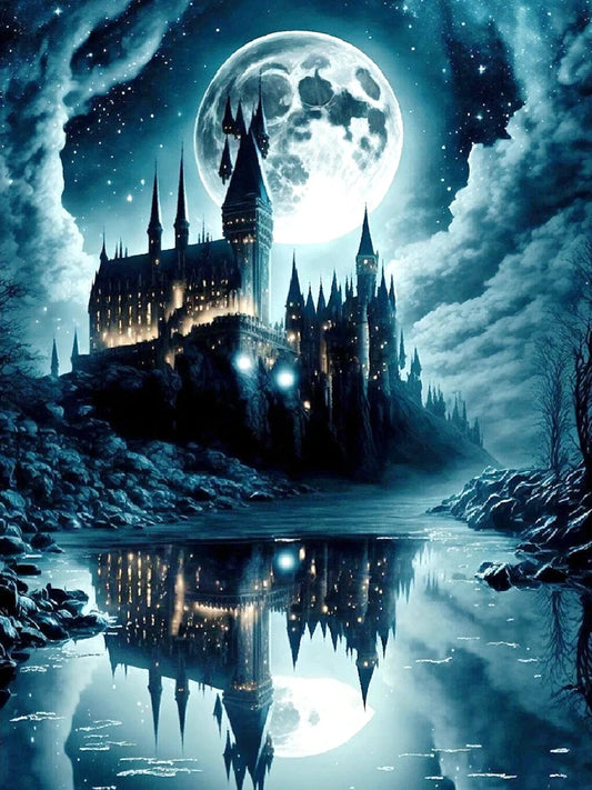 Harry Potter Magic School 5D DIY Diamond Painting