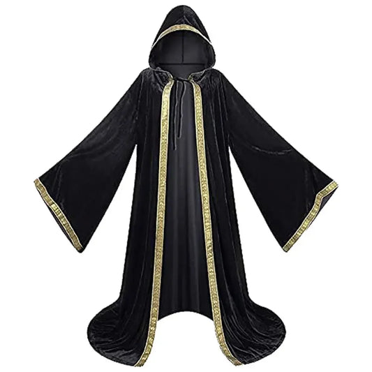 Halloween Medieval Hooded Cape Cloak