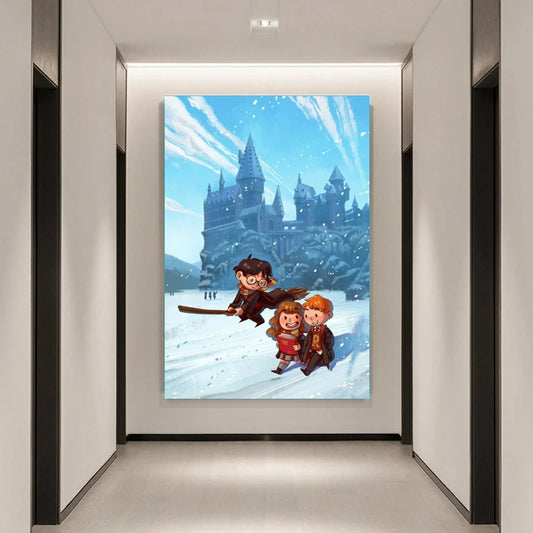 Harry Potter Cartoon 5D Diamond Painting
