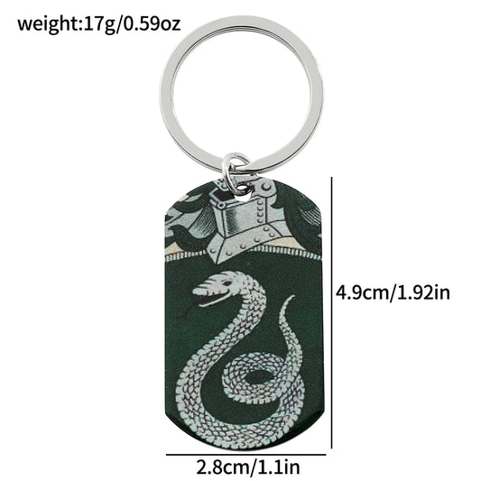 Harry Potter Double-Sided Metal Keychain