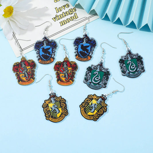 Harry Potter Magical School Character Earrings
