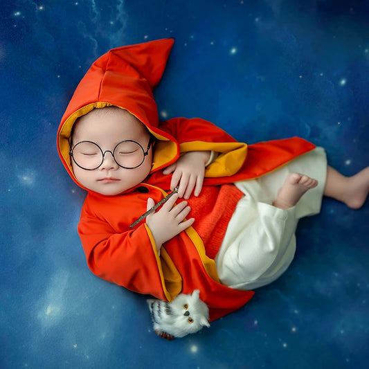 Newborn Magician Photography Costume
