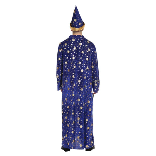 Men’s Blue Wizard Costume