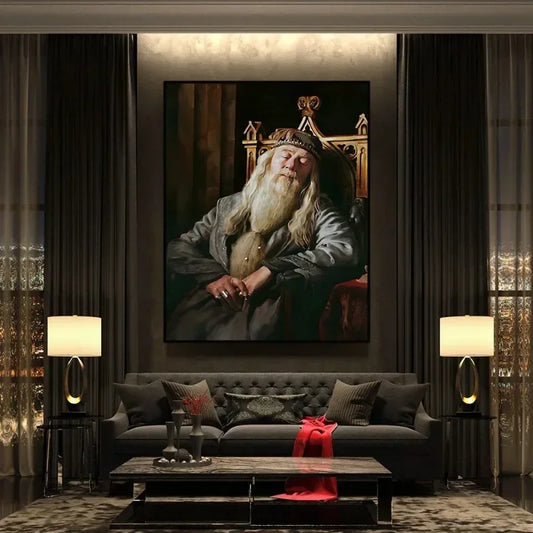 Hogwarts Headmasters Gallery Portraits Poster