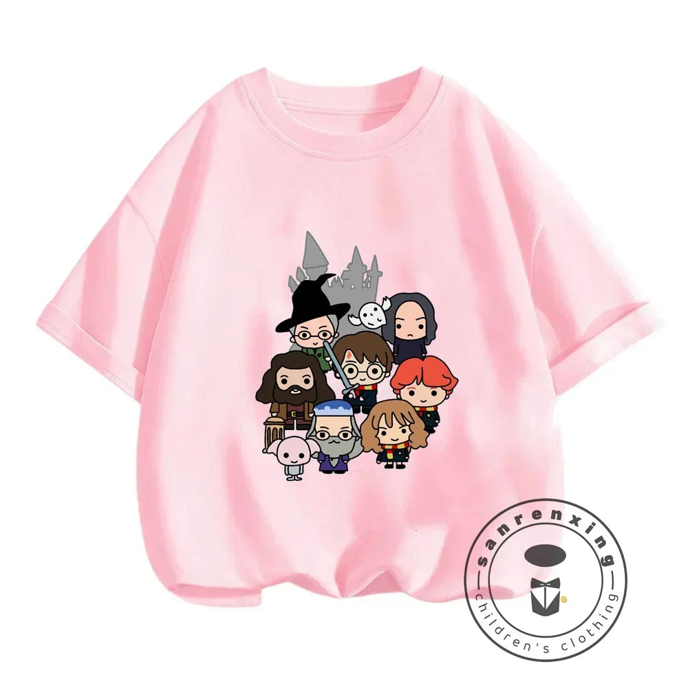 Harry Potter Anime Children's Short-Sleeved T-Shirt - Image 3