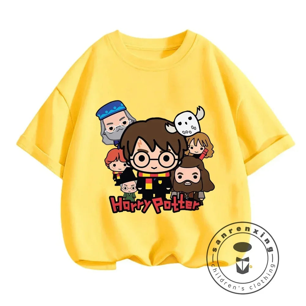 Harry Potter Anime Children's Short-Sleeved T-Shirt - Image 5