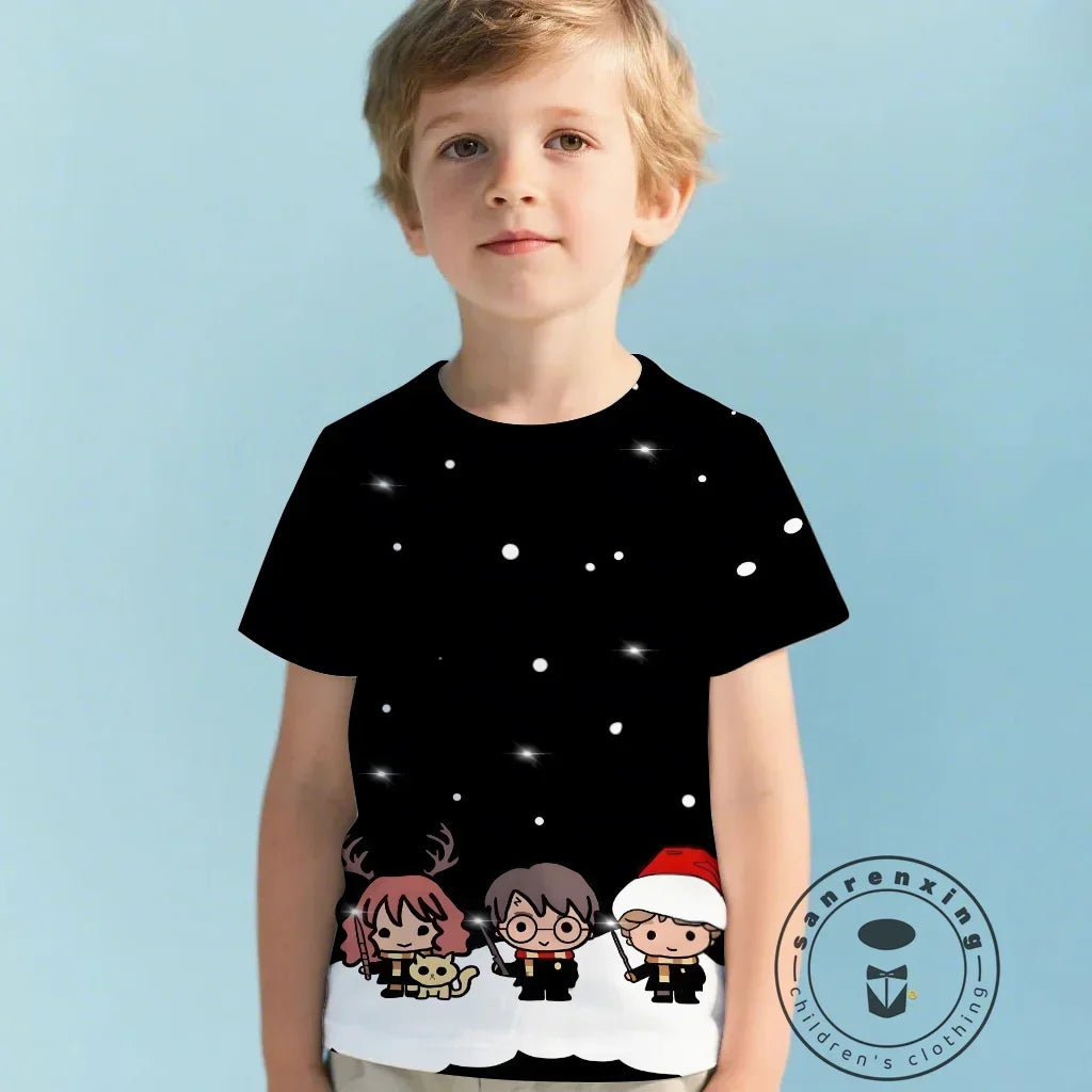 Harry Potter 3D Printed T-Shirt for Kids - Image 10