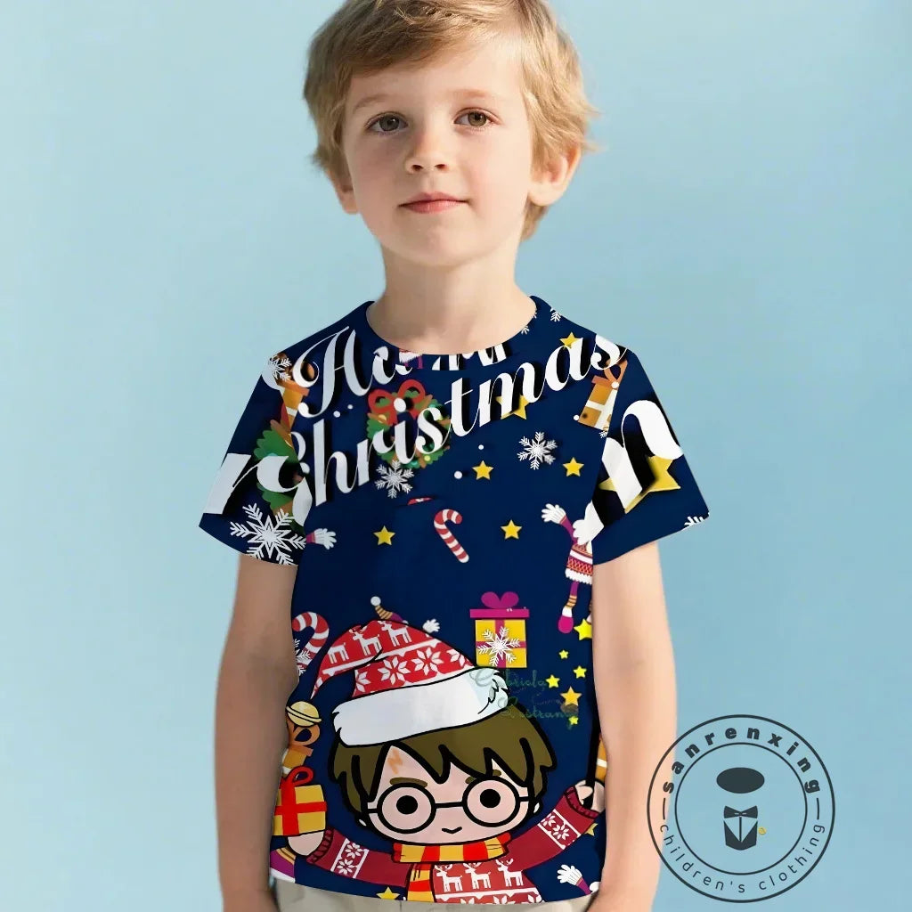 Harry Potter 3D Printed T-Shirt for Kids - Image 13