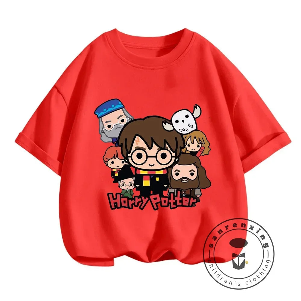 Harry Potter Anime Children's Short-Sleeved T-Shirt - Image 11