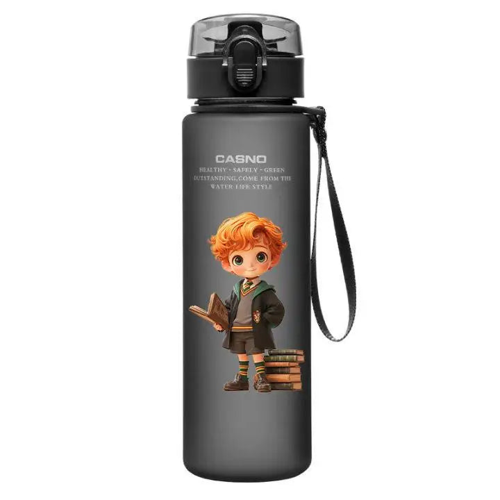 Harry Potter Water Cup – Hogwarts Emblem Large Capacity 560ml Portable Water Bottle - Image 4