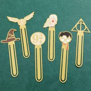 Magic Sorting Hat Metal Bookmark