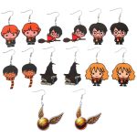 Harry Potter Magical School Character Earrings