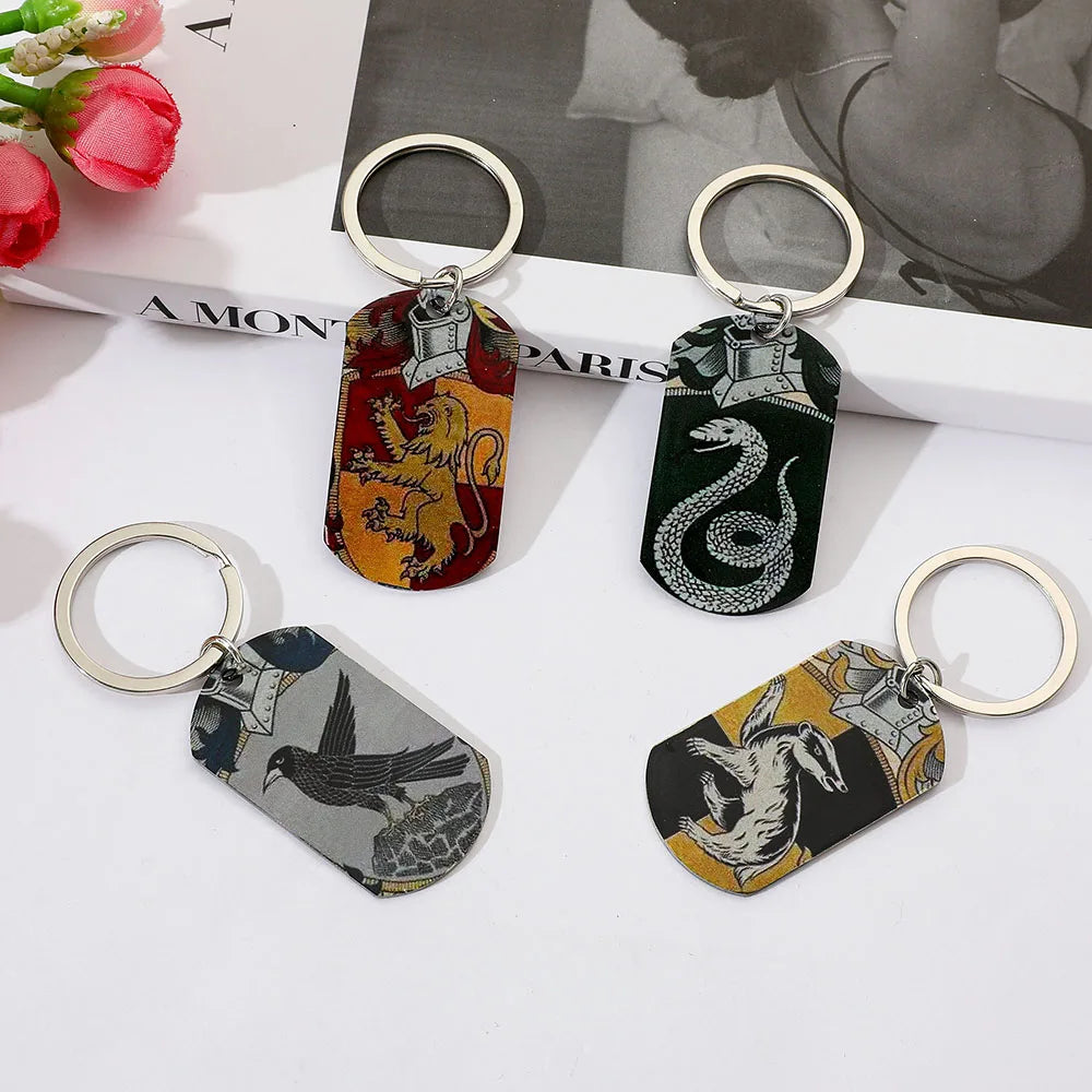Harry Potter Double-Sided Metal Keychain - Image 4