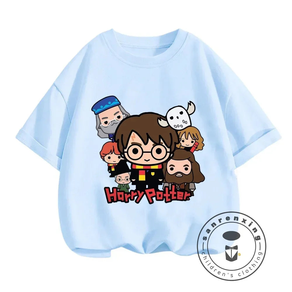Harry Potter Anime Children's Short-Sleeved T-Shirt - Image 4