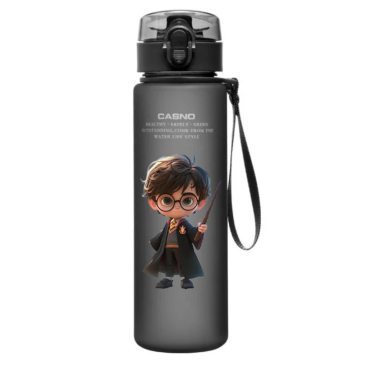 Harry Potter Water Cup – Hogwarts Emblem Large Capacity 560ml Portable Water Bottle - Image 20